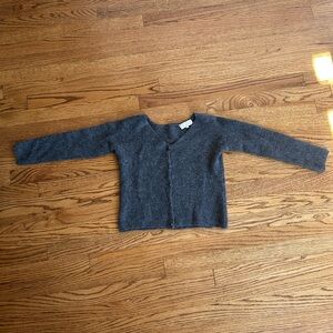 Sezane Gray Cardigan